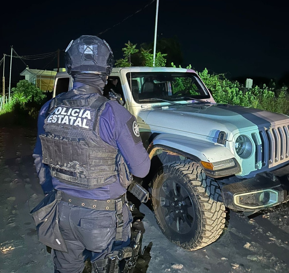 Recupera Grupo Élite de la PEP un vehículo todo terreno con reporte de robo en Culiacán