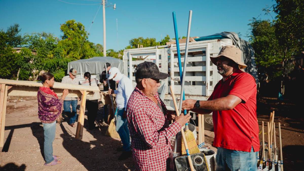 Lleva Gobierno del Estado de Sinaloa ayuda oportuna a familias afectadas por la tormenta “Ileana”