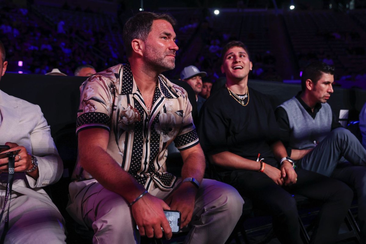 Marco Verde y Eddie Hearn se reúnen en función de box