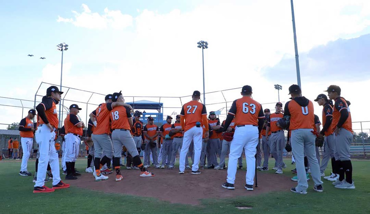 Naranjeros de Hermosillo continúan su pretemporada en Arizona