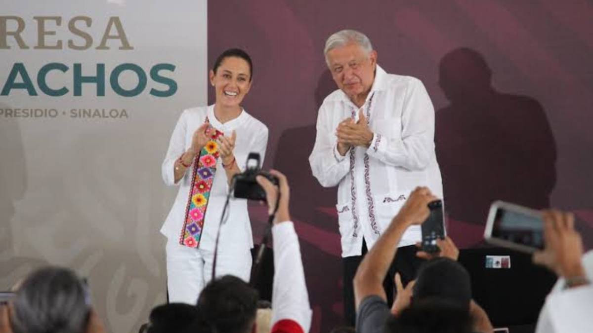 ¡No viene solo! A AMLO lo acompañará la presidenta electa Claudia Sheinbaum en su visita este viernes a Sinaloa