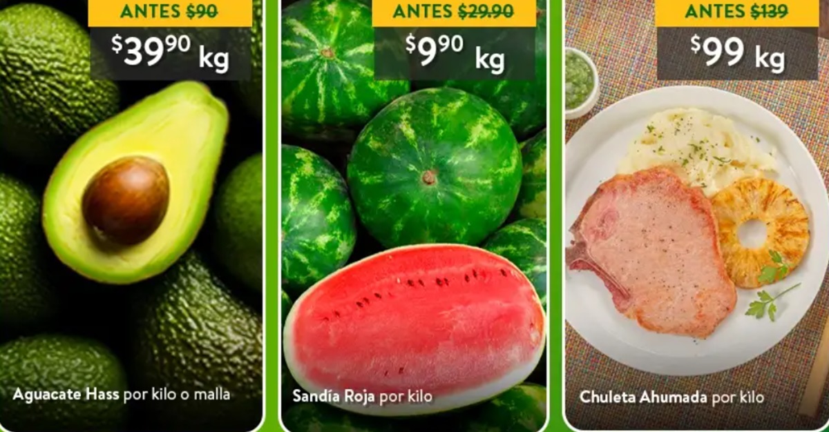‘Martes de Frescura’ de Walmart: Lista completa de precios en frutas, verduras y más