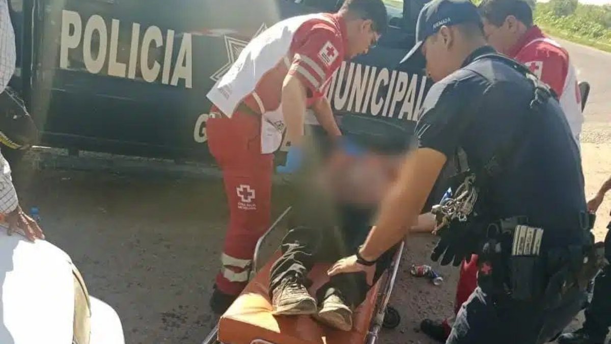 Localizan a un adulto mayor lesionado a la orilla de una carretera estatal de Guasave