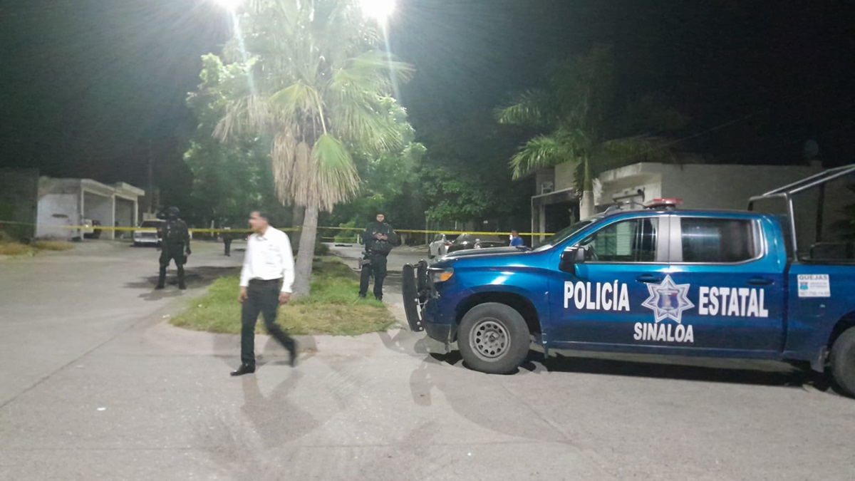 Con armas largas asesinan a un hombre en el fraccionamiento Las Glorias, en Culiacán
