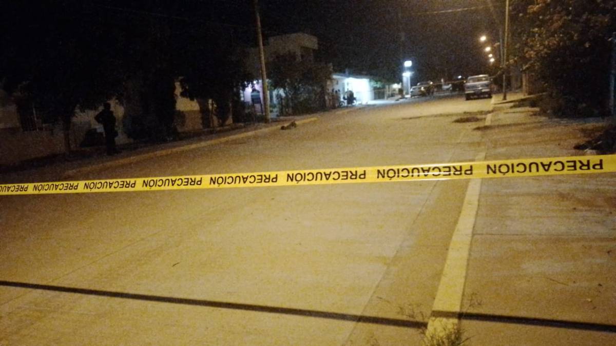 Privan de la vida a balazos a un joven en la colonia Ejidal de Navolato