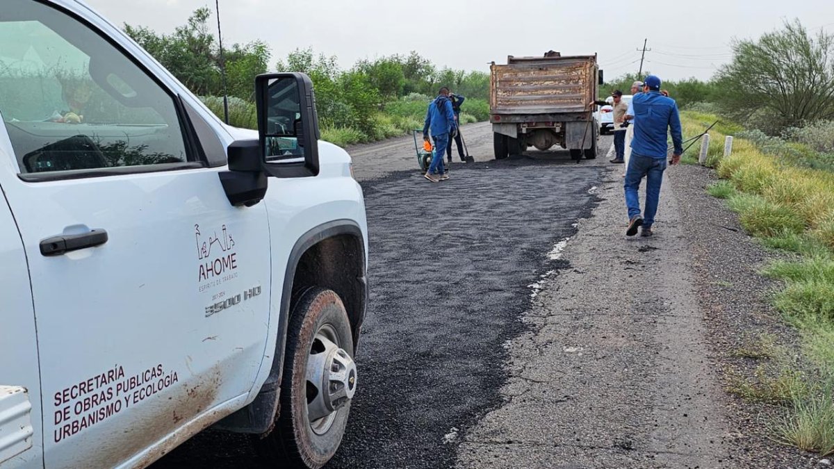 Concluyen trabajos de bacheo en tramo de la México 15; en otros sigue la reparación: OP Ahome