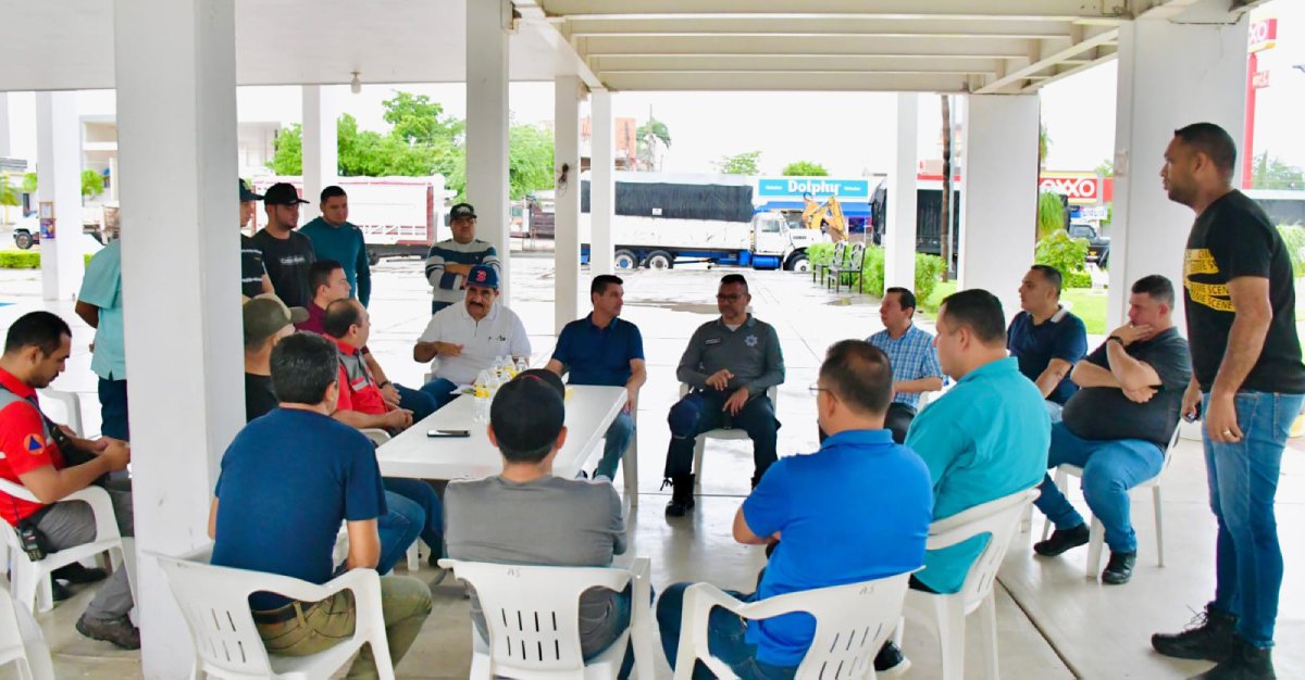 En Salvador Alvarado sostienen reunión de evaluación sobre la tormenta Ileana
