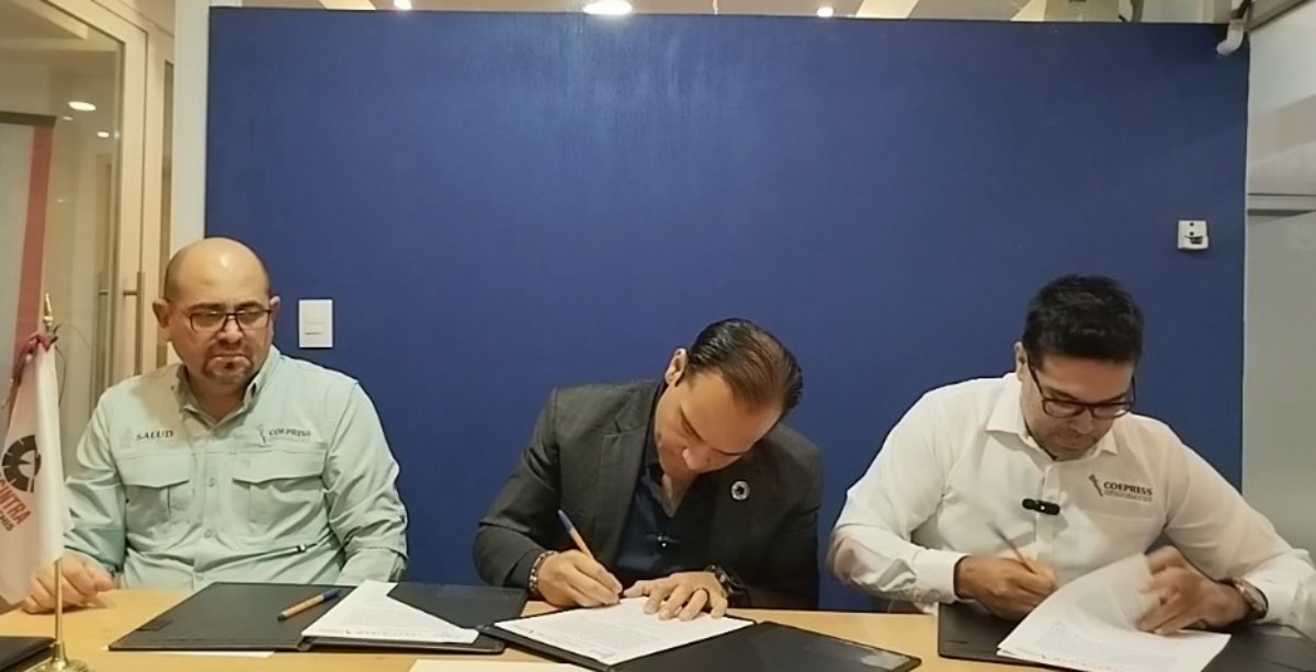 Renuevan convenio de colaboración entre Canacintra Los Mochis y Coepriss Sinaloa