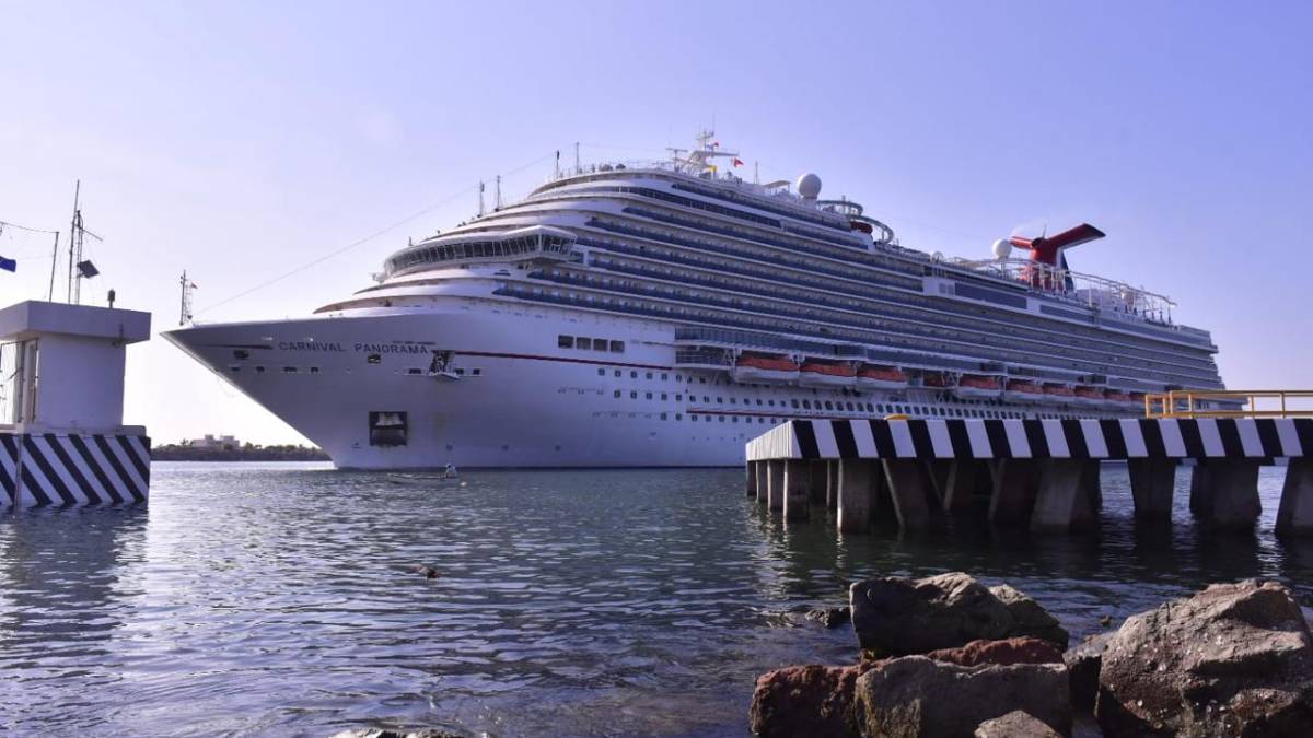 Se viene la temporada alta de cruceros para Mazatlán; octubre arrancará con 15 arribos