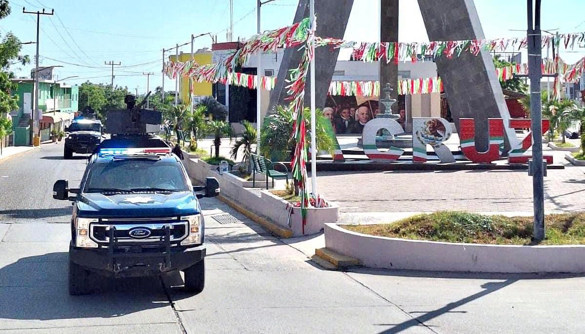 Recorren en forma preventiva Elota para reforzar la seguridad