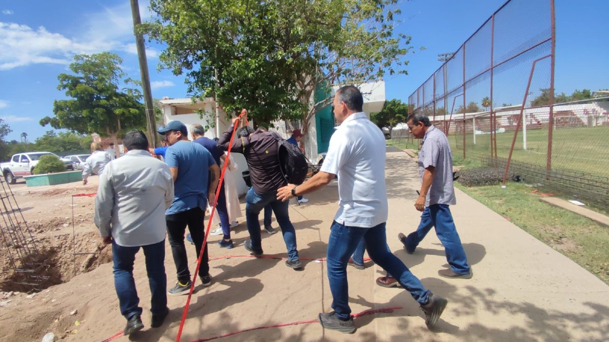 ¡Echa un ojo! Supervisa alcalde de Ahome 6 obras en desarrollo en distintos puntos del municipio