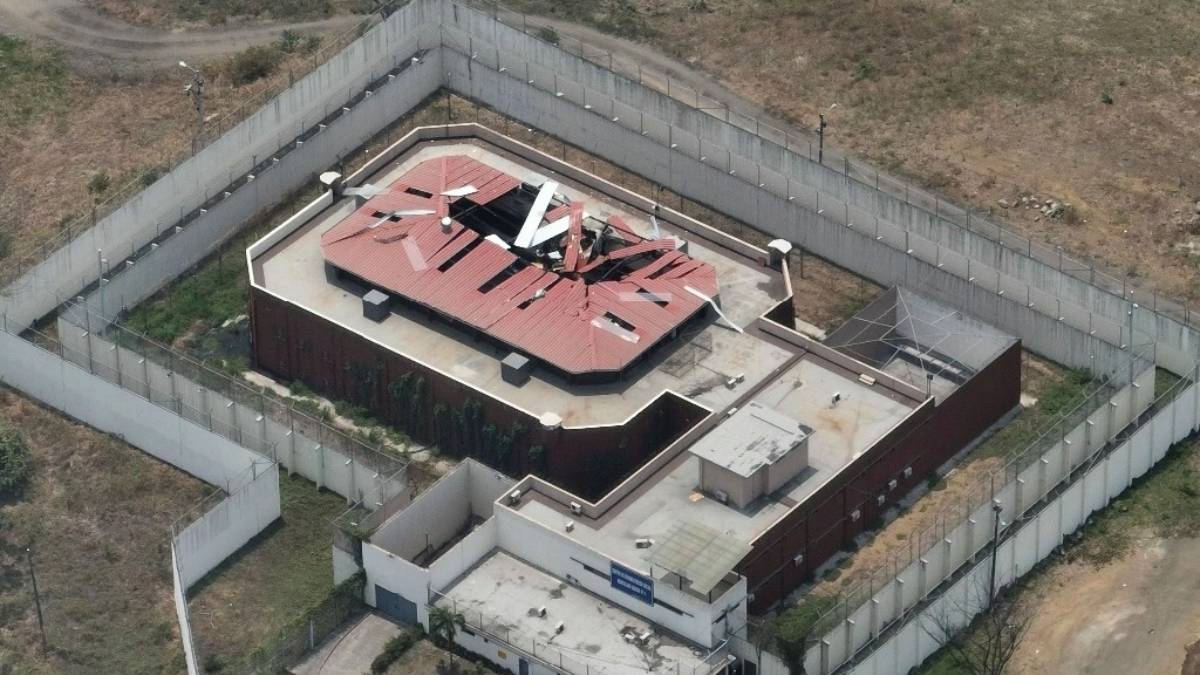 Frustran atentado con dron en cárcel de máxima seguridad en Ecuador