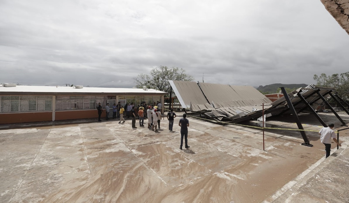 Paso de ‘Ileana’ deja daños en tres planteles educativos de Guasave: SEPyC