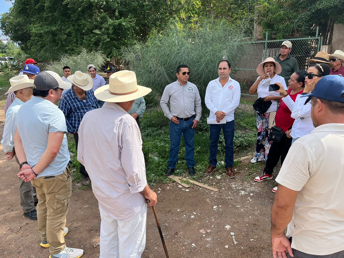 Ejido Guasave busca recuperar terrenos del canal Aceitunas