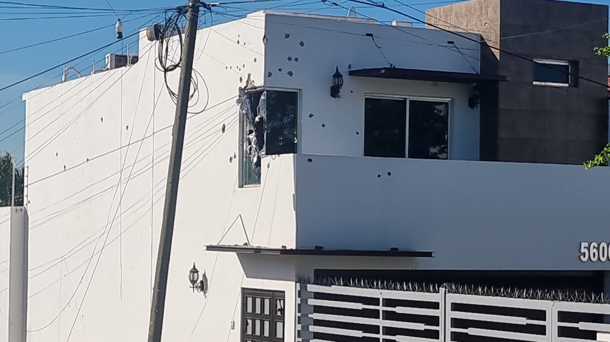 Tirotean domicilio al sur de Culiacán durante esta madrugada