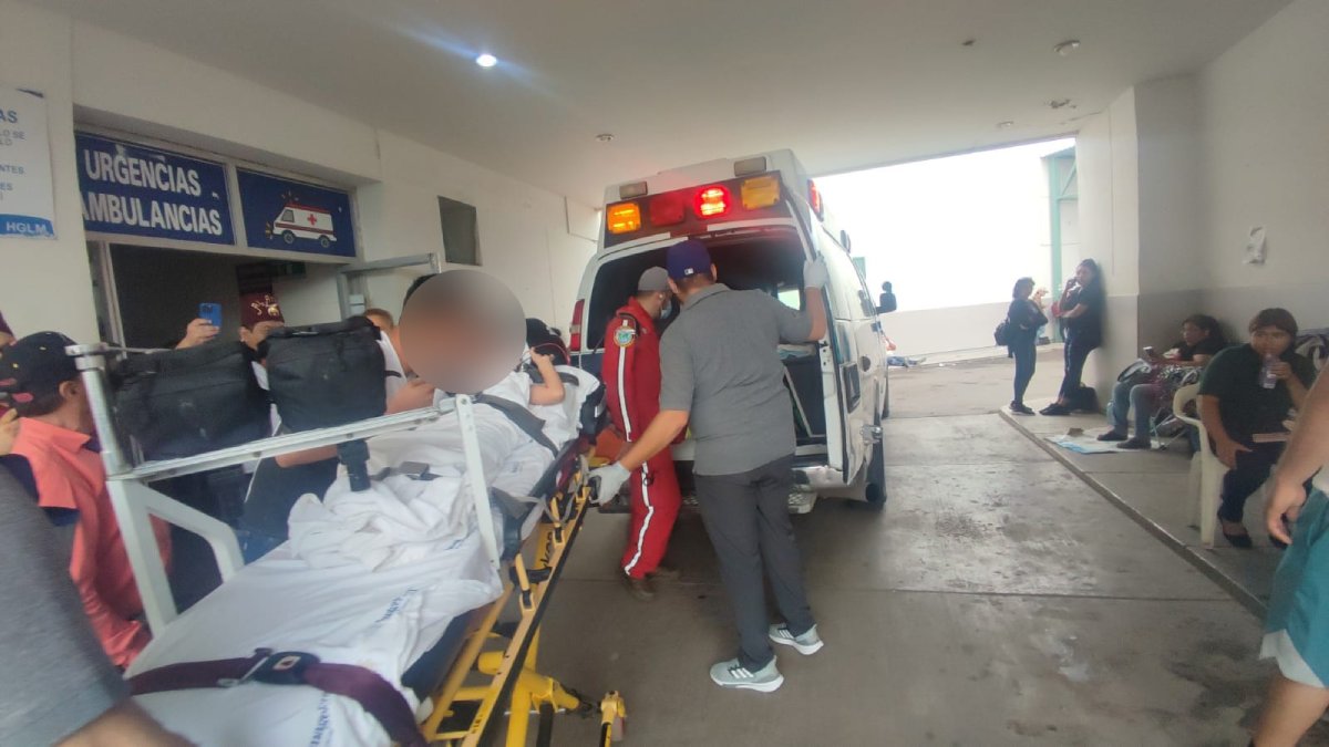 “Confiamos en Dios”: Trasladan Sacramento a Kalet, niño quemado con olla con pozole