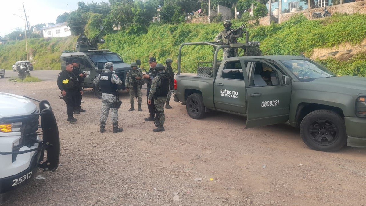 Reportan despliegue de fuerzas de seguridad por presunto enfrentamiento armado en Los Pozos, El Rosario