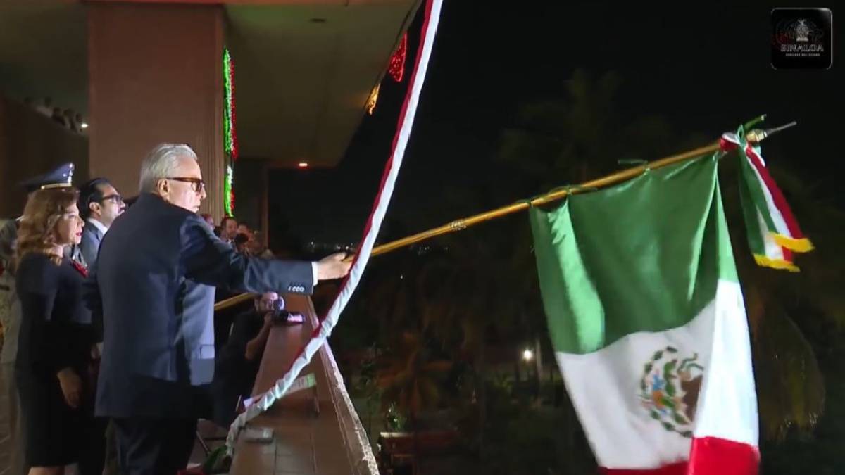 ¡Viva México! ¡Viva Sinaloa! Rubén Rocha da el Grito de Independencia vía redes sociales