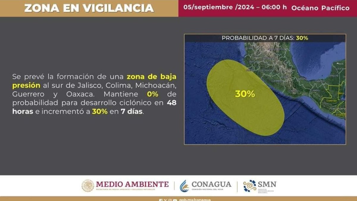 ‘Ya se activó el pacífico’, pide Protección Civil Sinaloa a no alertar y arrojar pronósticos de trayectoria