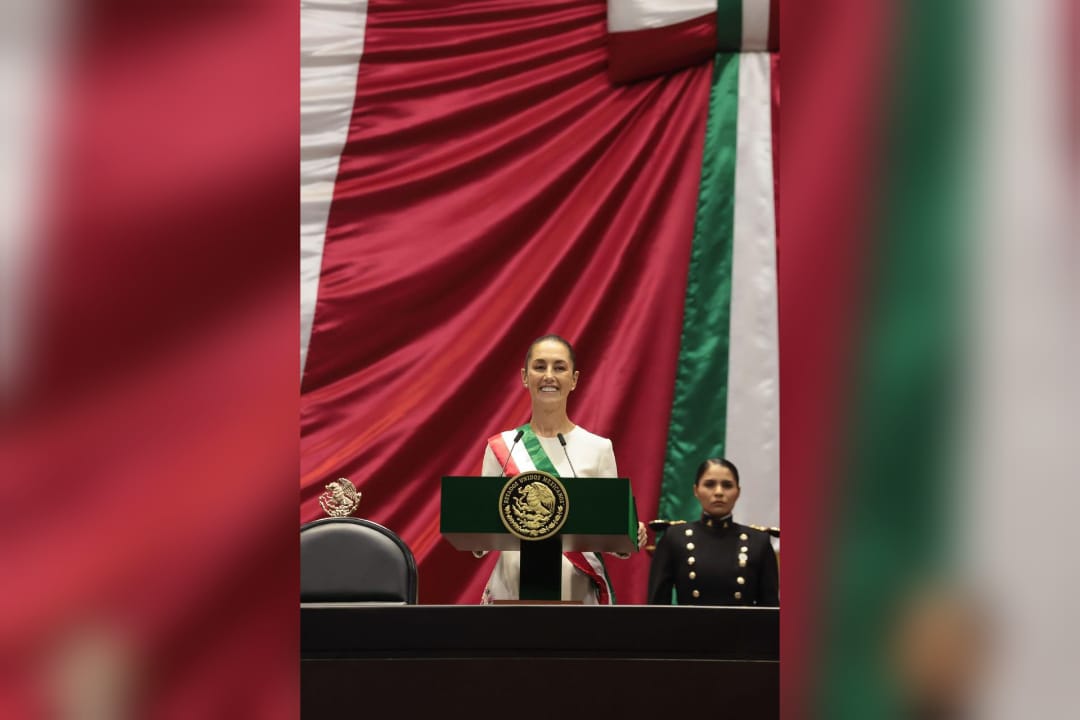 Histórico: Claudia Sheinbaum es la primera Presidenta de México; AMLO se despide