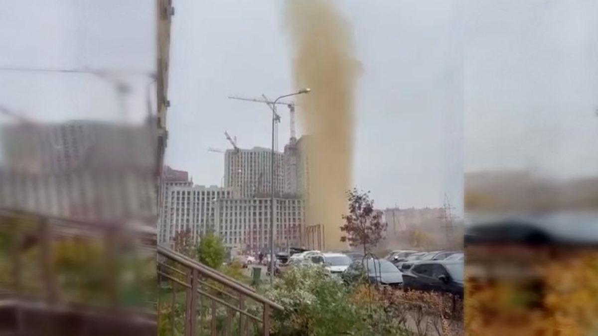 ¡Guácala, que asco! ‘Fuente’ de aguas residuales sorprende a residentes en Moscú, Rusia