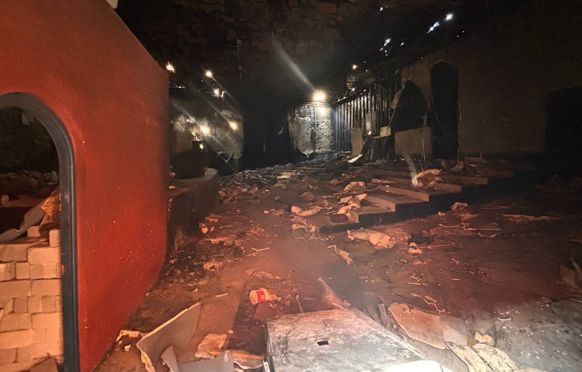 Incendian por segunda ocasión un excine en Guanajuato