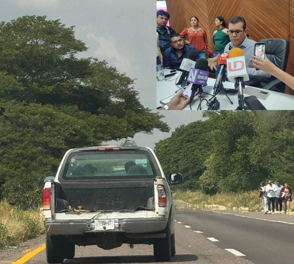 Estrella Palacios no me ha pedido apoyo de seguridad: Alcalde de Mazatlán tras despojo de camioneta
