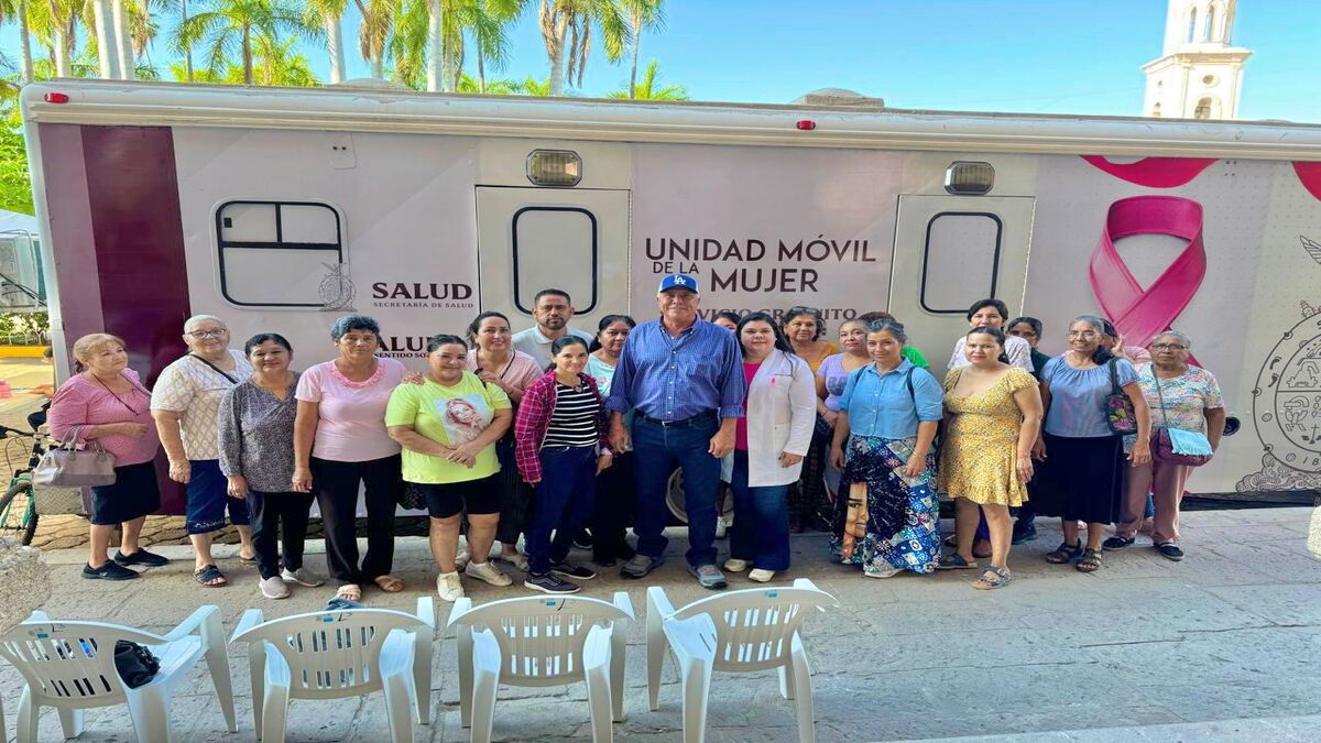 Unidad Móvil de la Mujer brindó servicios gratuitos de salud en El Fuerte en el marco de Octubre Rosa