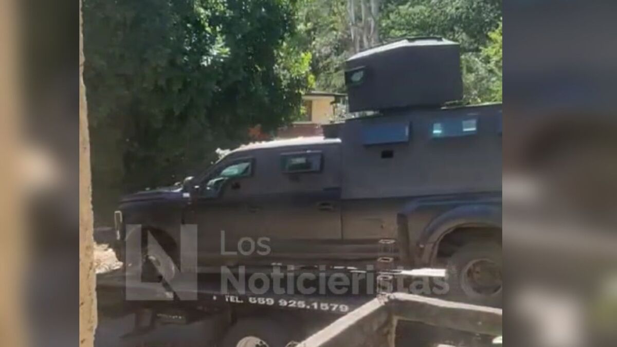 (VIDEO) Asegura el Ejército vehículo ‘monstruo’ en la sierra de Cosalá