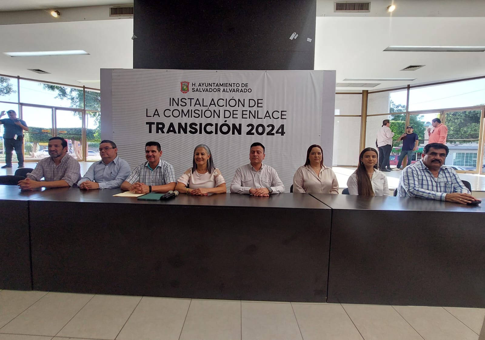Queda instalada formalmente la Comisión de Enlace de Transición 2024, en Salvador Alvarado