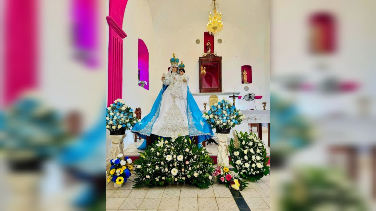 Le suplicaron paz; en Pánuco, la fe de religiosos hizo posible que se festejara a la Virgen pese a enfrentamientos cercanos