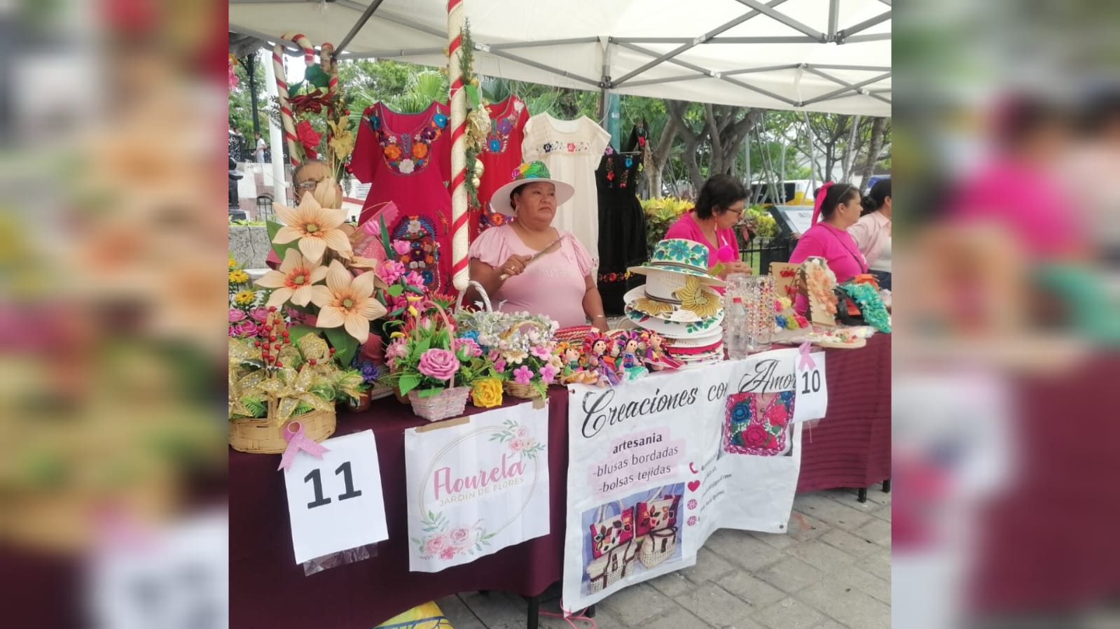 En la explanada de la plazuela República, se llevó a cabo la Expoferia 2024 con el fin del empoderamiento de la mujer
