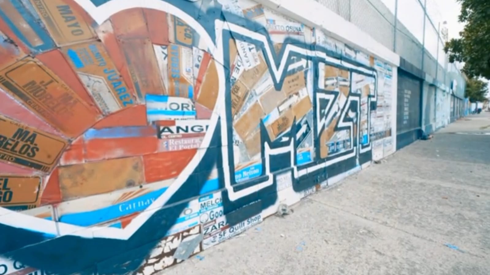 ‘Reviven’ con Mazatlart los muros de la ASIPONA, en Mazatlán