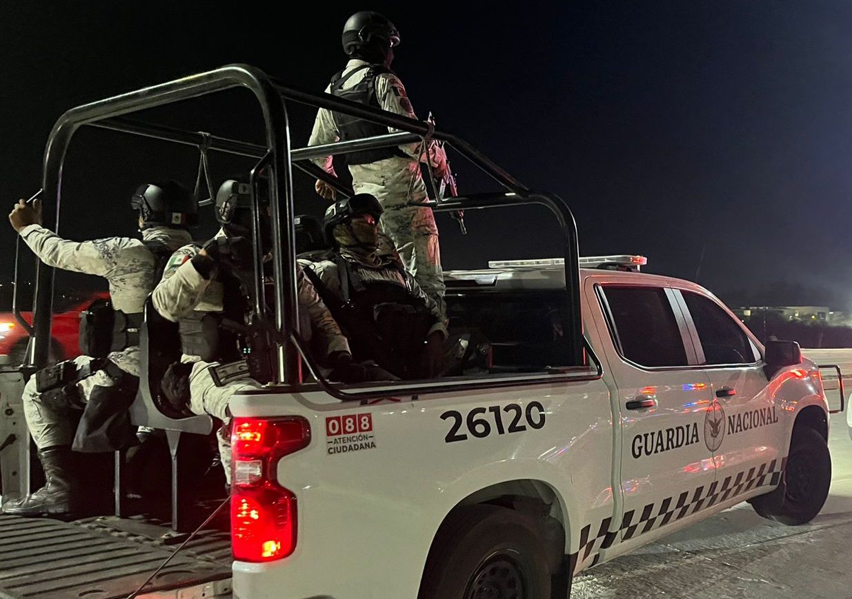 ¡Hay dos civiles muertos! Tras reporte de disparos, Guardia Nacional se topa con gatilleros en Juntas del Humaya, Culiacán