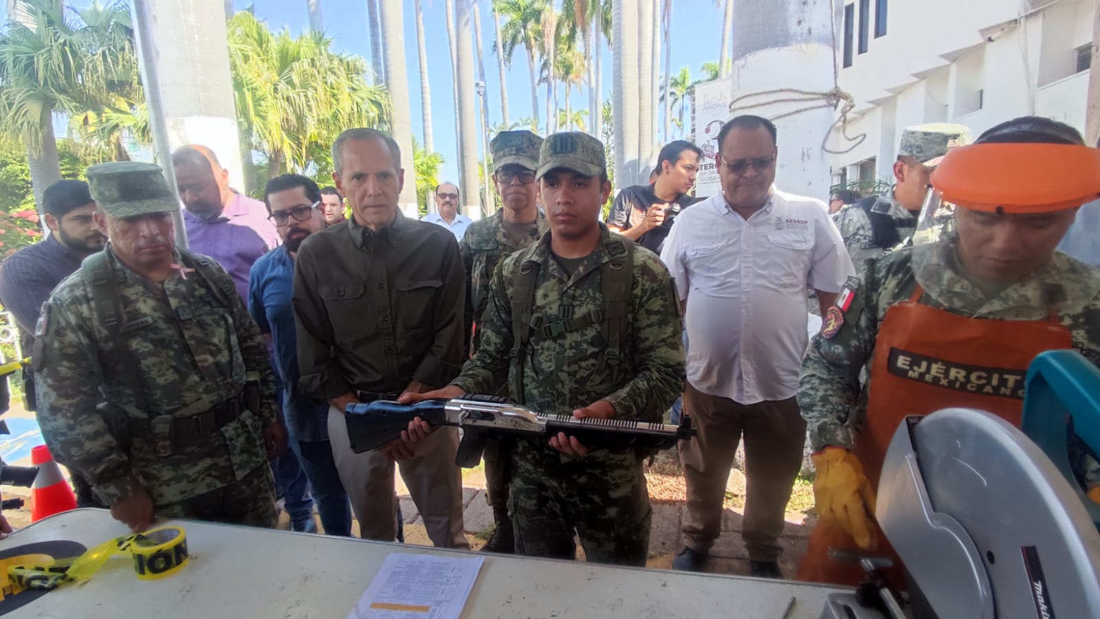 SEDENA da inicio al programa de “Desarme Voluntario de Armas”, en Ahome