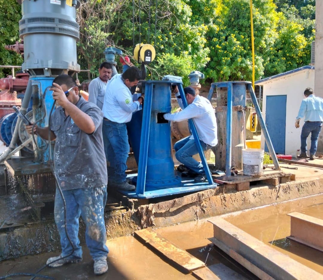 Japac culmina trabajos de planta potabilizadora surponiente, servicio de agua comenzará a regularizarse paulatinamente