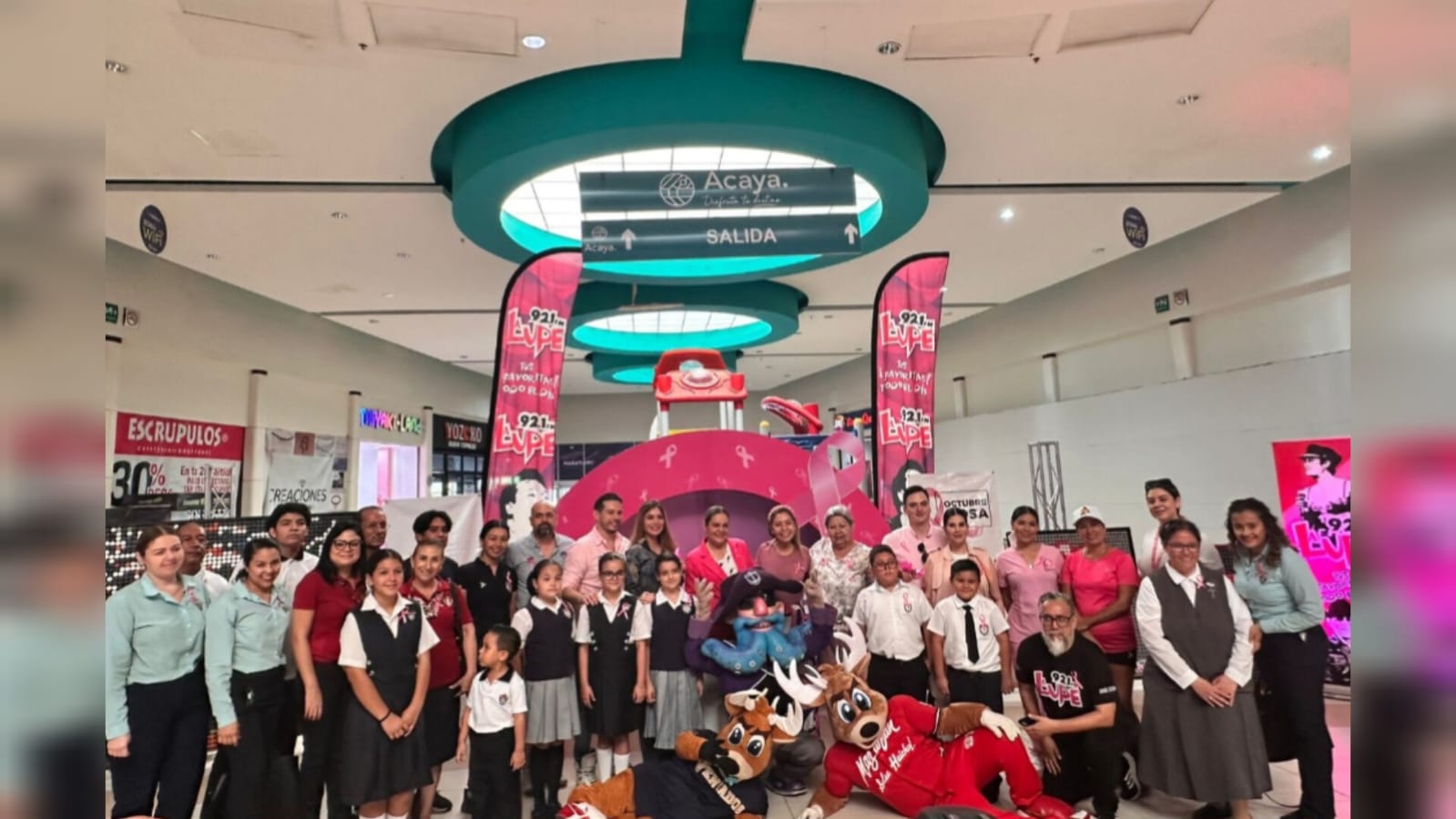 Reúnen en Mazatlán toneladas de ‘buenos deseos’ para quienes luchan contra el cáncer de mama