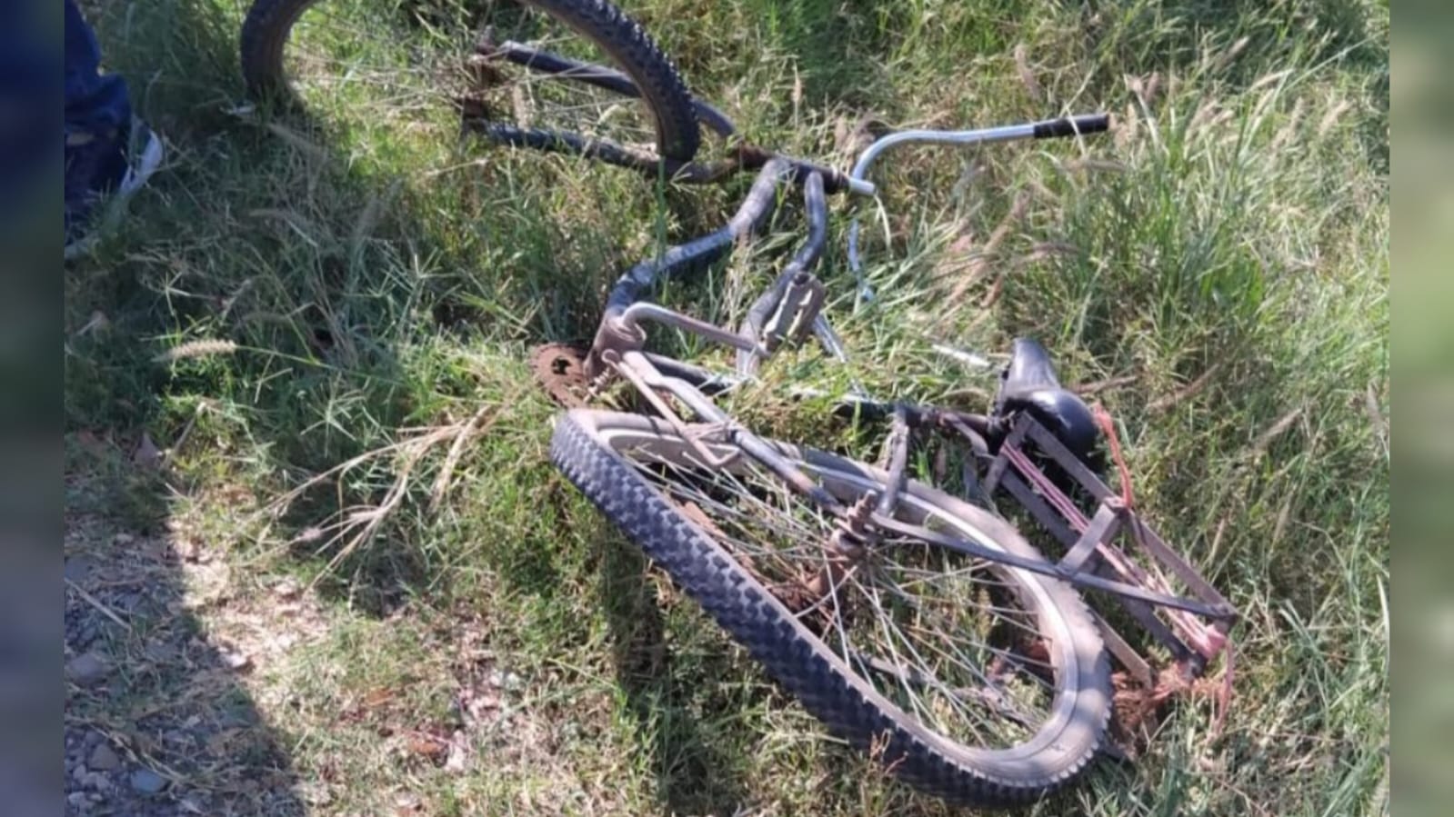 Ciclista resulta lesionado al ser impactado por alcance por un automóvil