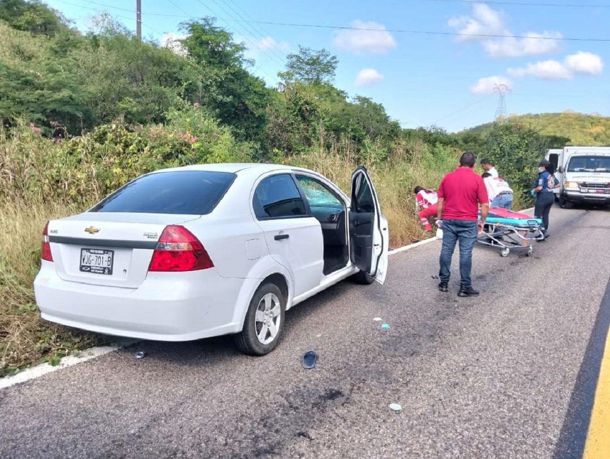 Adulto mayor lesionado tras ser atropellado en la carretera libre a Concordia