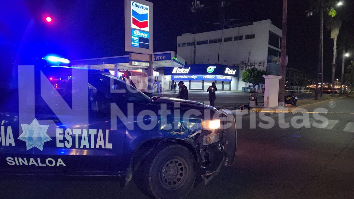 Quedó junto a unas bocinas: asesinan a balazos a hombre en camellón de la Isla Musala, en Culiacán