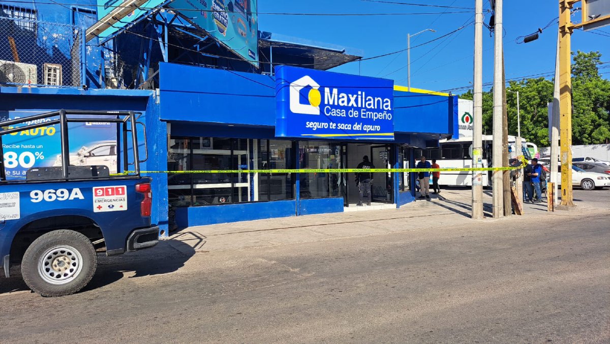 ¡No la libra! Muere el hombre que fue atacado balazos al interior de una casa de empeño, en Culiacán