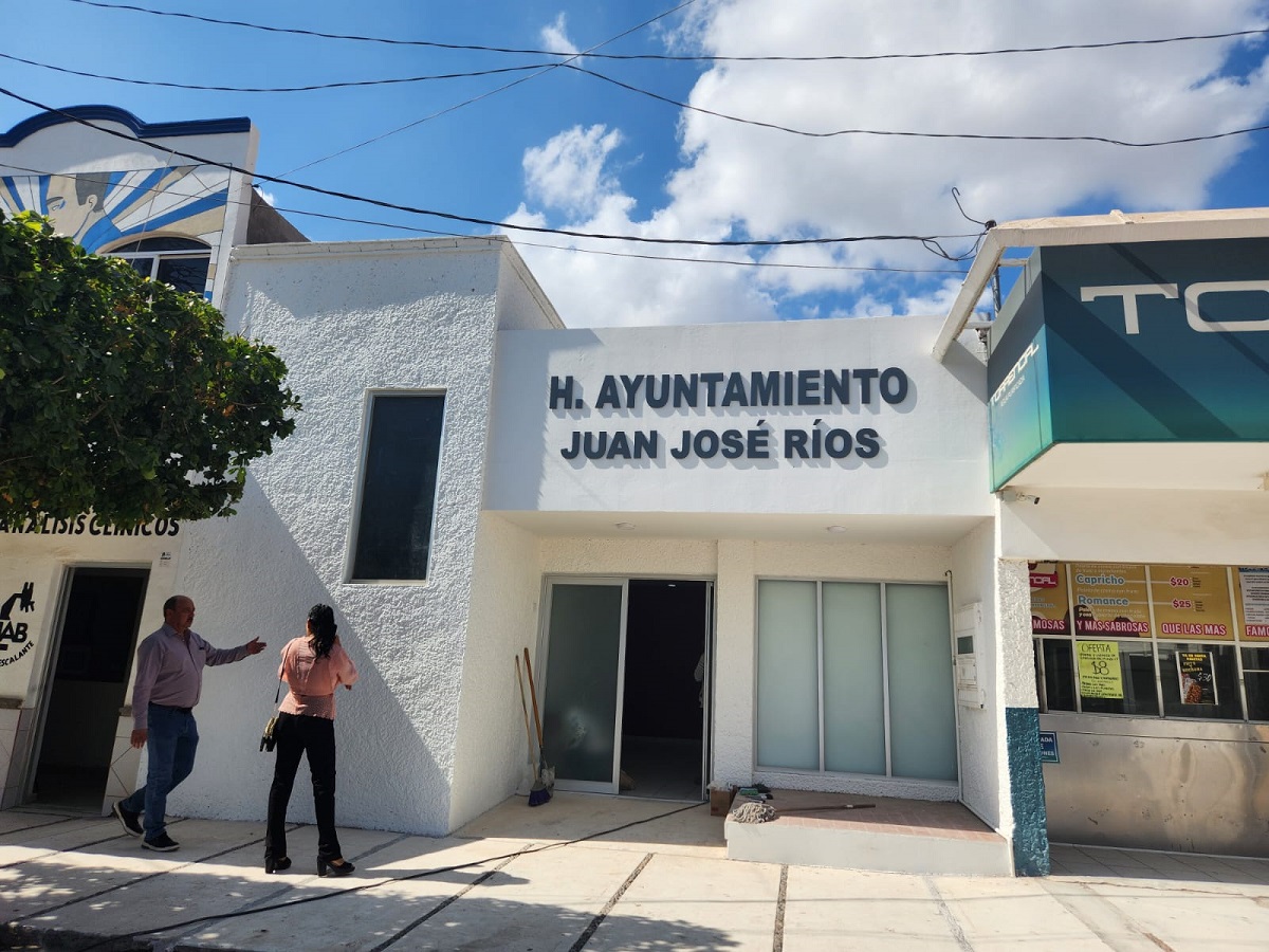 Así es el Palacio de Gobierno del Ayuntamiento de Juan José Ríos