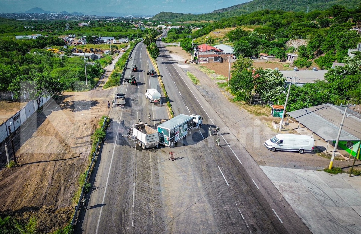 Balazos y bloqueos en la zona sur de Culiacán, en las inmediaciones del Splash Club