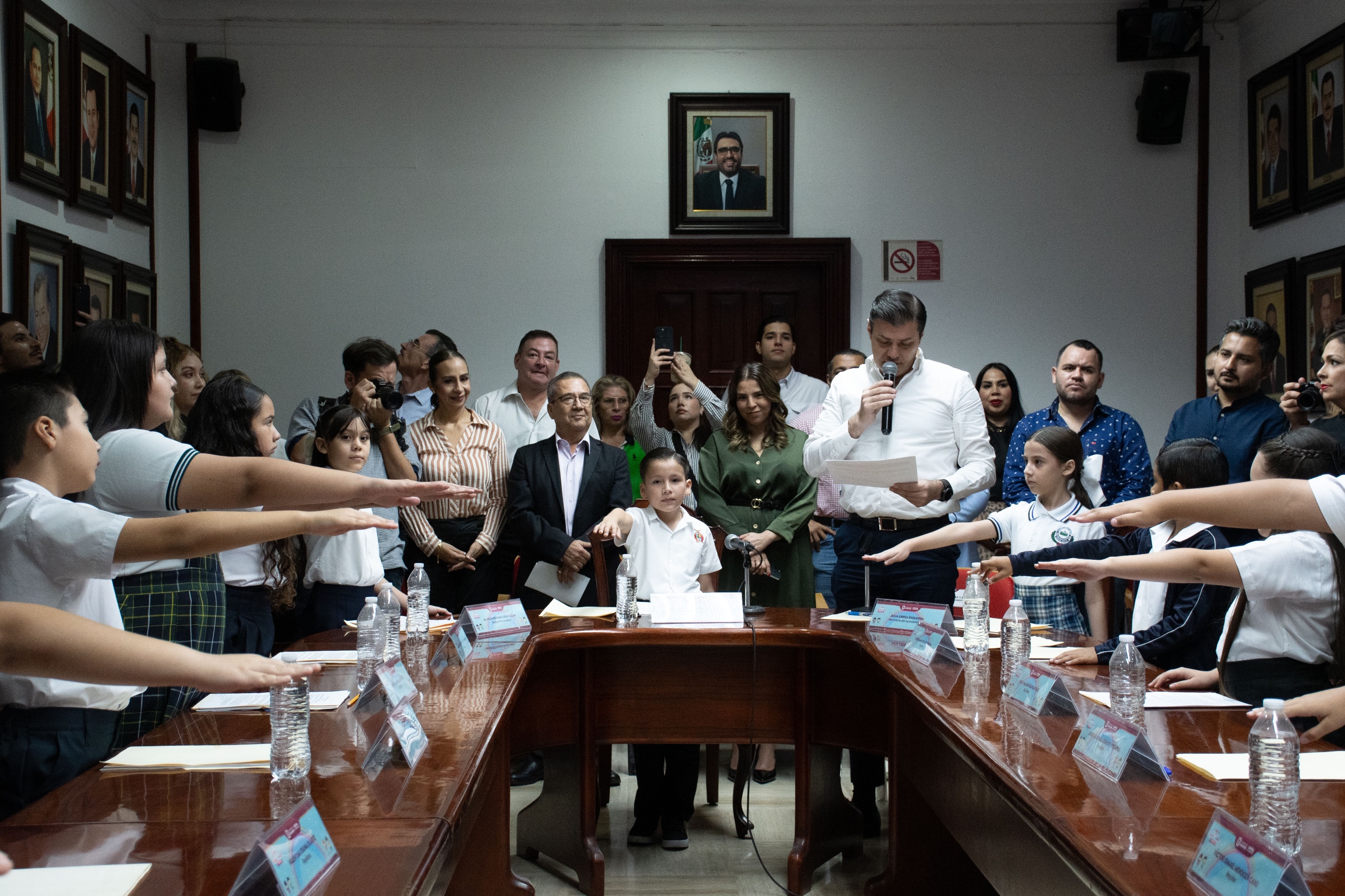 Niñas y niños proponen cambios por el bienestar de Culiacán en Cabildo Infantil