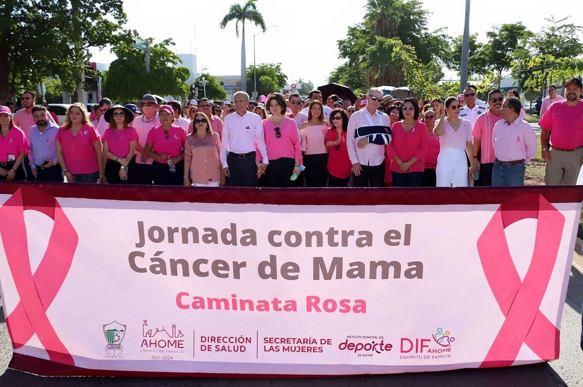 Este martes es la “Caminata Rosa” en Los Mochis, el Sistema DIF invita