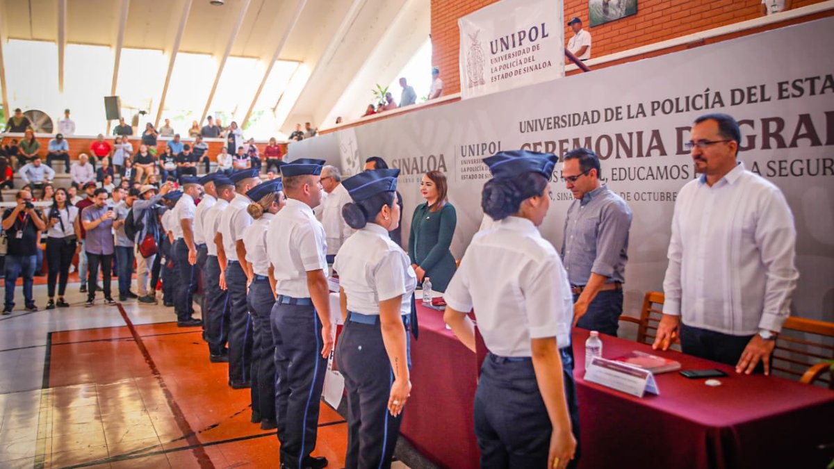 Llegan 18 nuevos Policías a Guasave, se gradúan de la Unipol