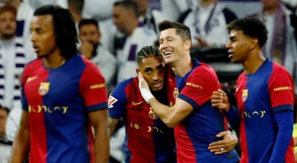 El ‘Barca’ golea al Real Madrid en el Clásico español