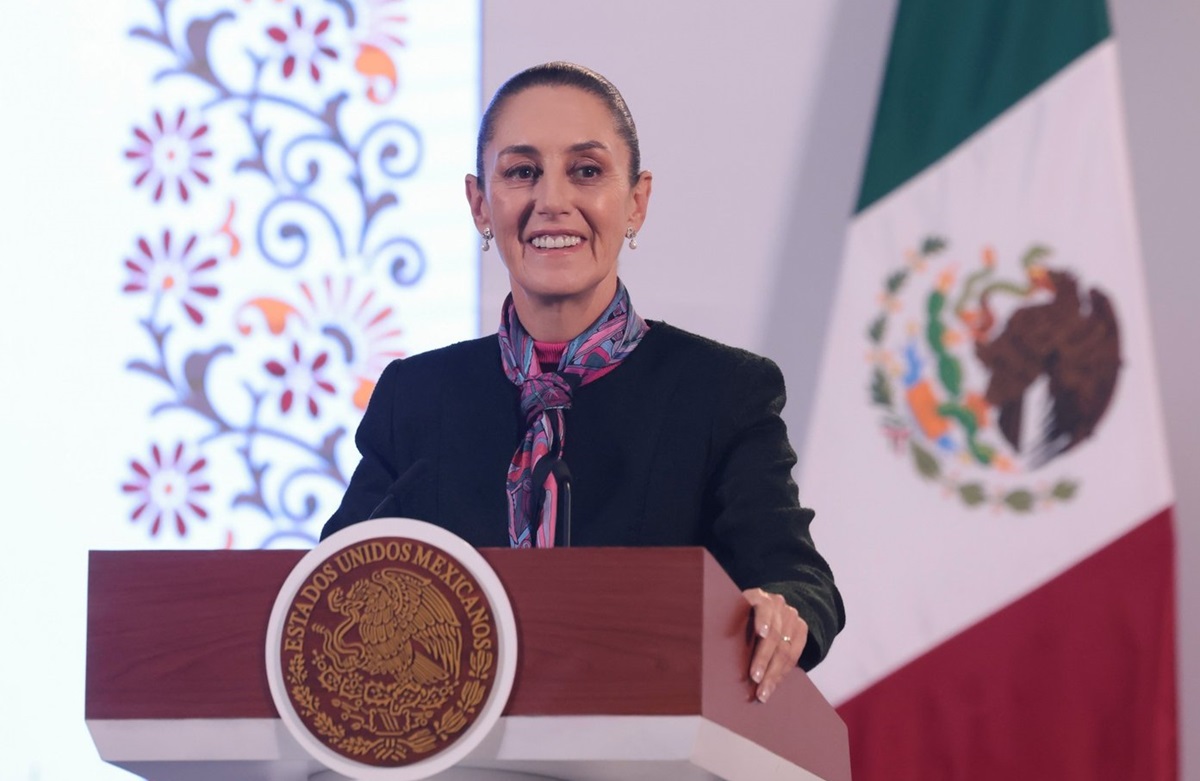 Claudia Sheinbaum en conferencia mañanera del 11 de octubre