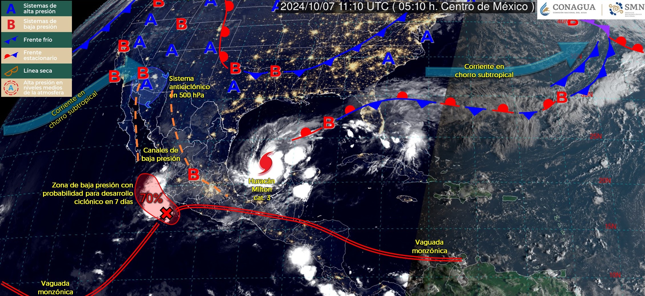 ¡Amenaza Kristy! Altas son las probabilidades para la formación de una nueva tormenta en el Pacífico