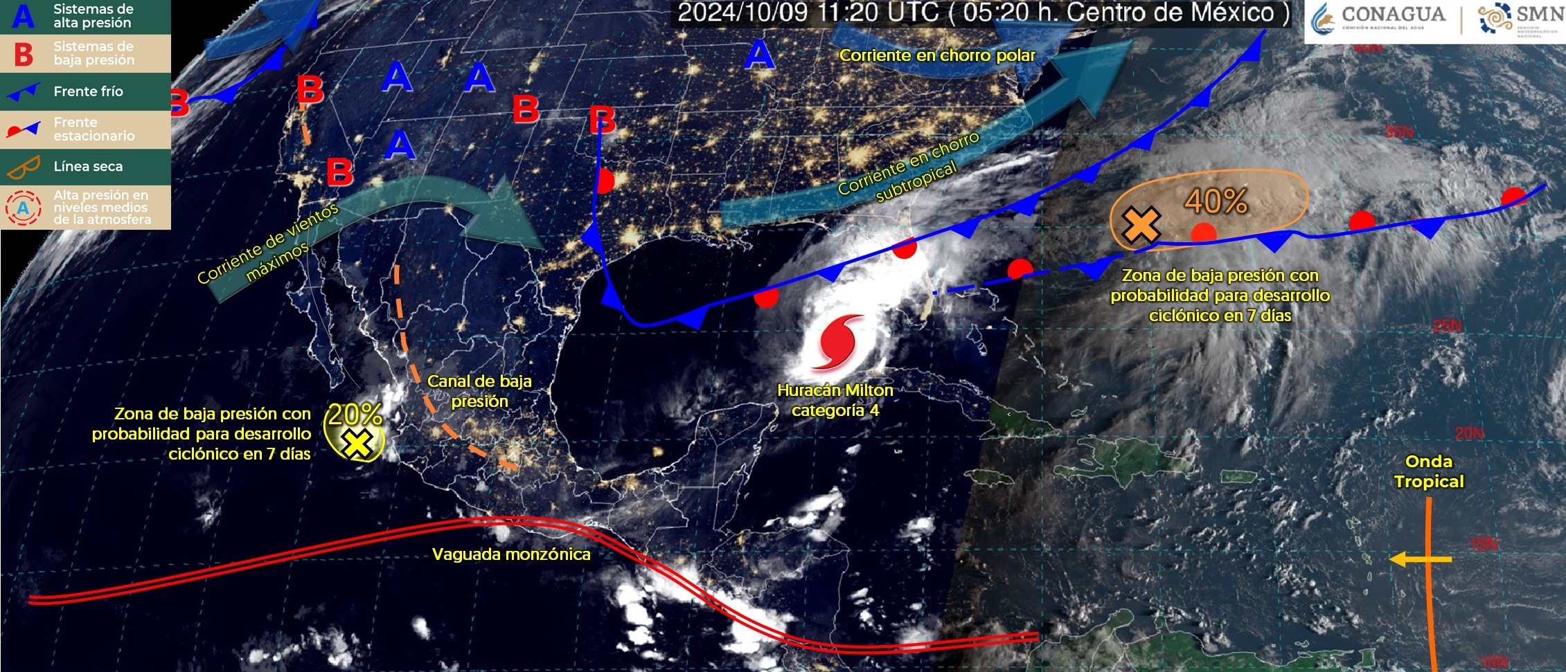 ¡Se esfuma Kristy! Bajan a 20 por ciento las posibilidades de una nueva tormenta en el Pacífico